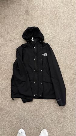 The North Face Black Hooded Windbreaker
