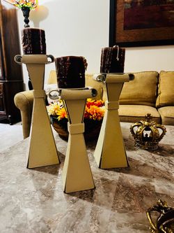 Metal Candle Holder