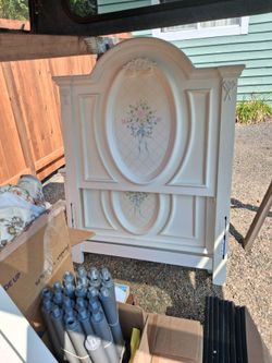 FREEAntique Bedframe and Mattress Twin