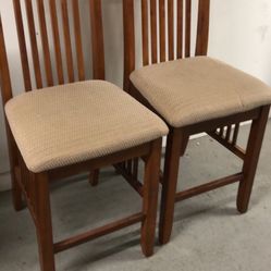 26”h 2 Strong, Good Condition, Barstools Chairs