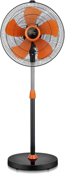 Electric Fan 3 Speed Settings Floor Fan, Pure Copper Motor Standing Fan
