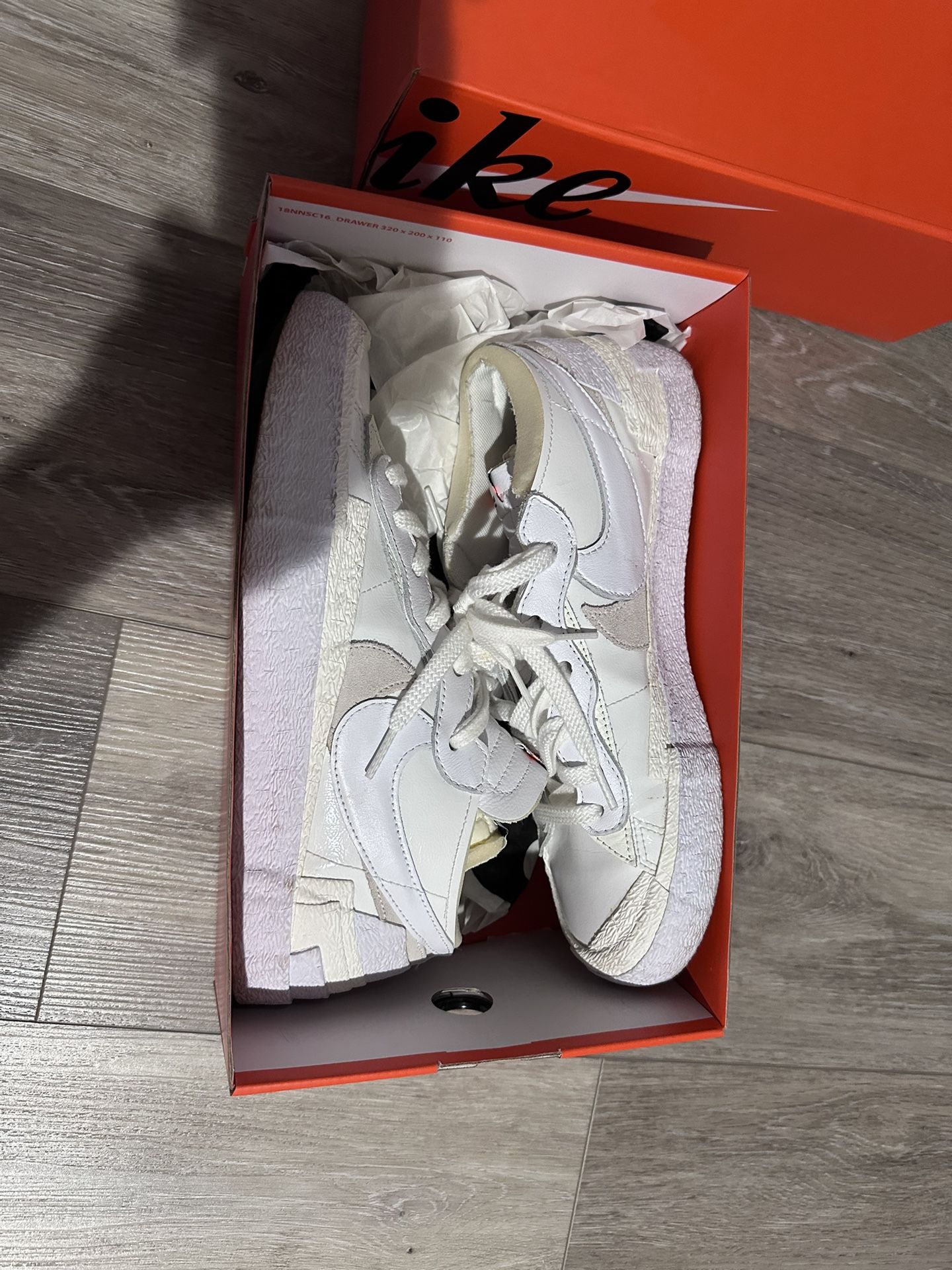 Nike Blazer “ Sacai White Patent Leather” - www.disolcolor.com