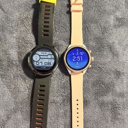 Amazfit Pace And A Fossil Smartwatch 