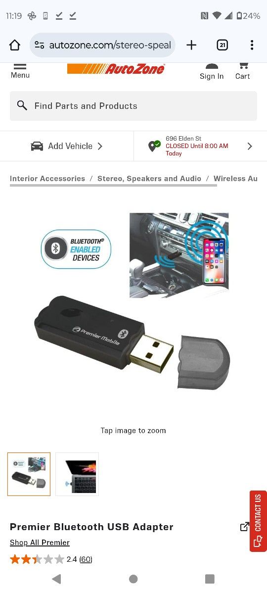 PREMIER USB BLUETOOTH ADAPTER