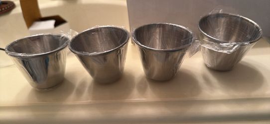 Sauce cups 2.5 oz stainless steel