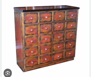 Pottery Barn Apothecary style “Andover” cabinet
