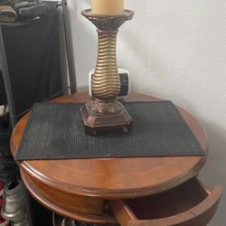 Antique Wood Side Table
