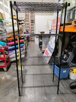 6 ft metal sturdy / heavy duty six tier rack