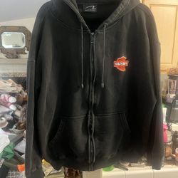 Harley Davidson zip up hoodie