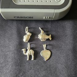 925 Sterling Silver Pendants $10 Each $30 For All