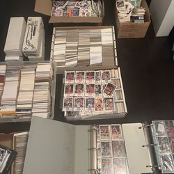 Multi sport collection for sale. Approximately 32k+ in cards