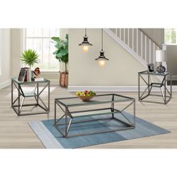 Cocktail Table And End Tables