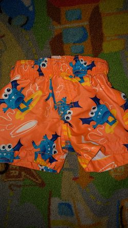 Boys swim trunks 6-9 months