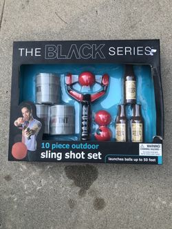 10 Piece Outdoor Sling Shot Set
