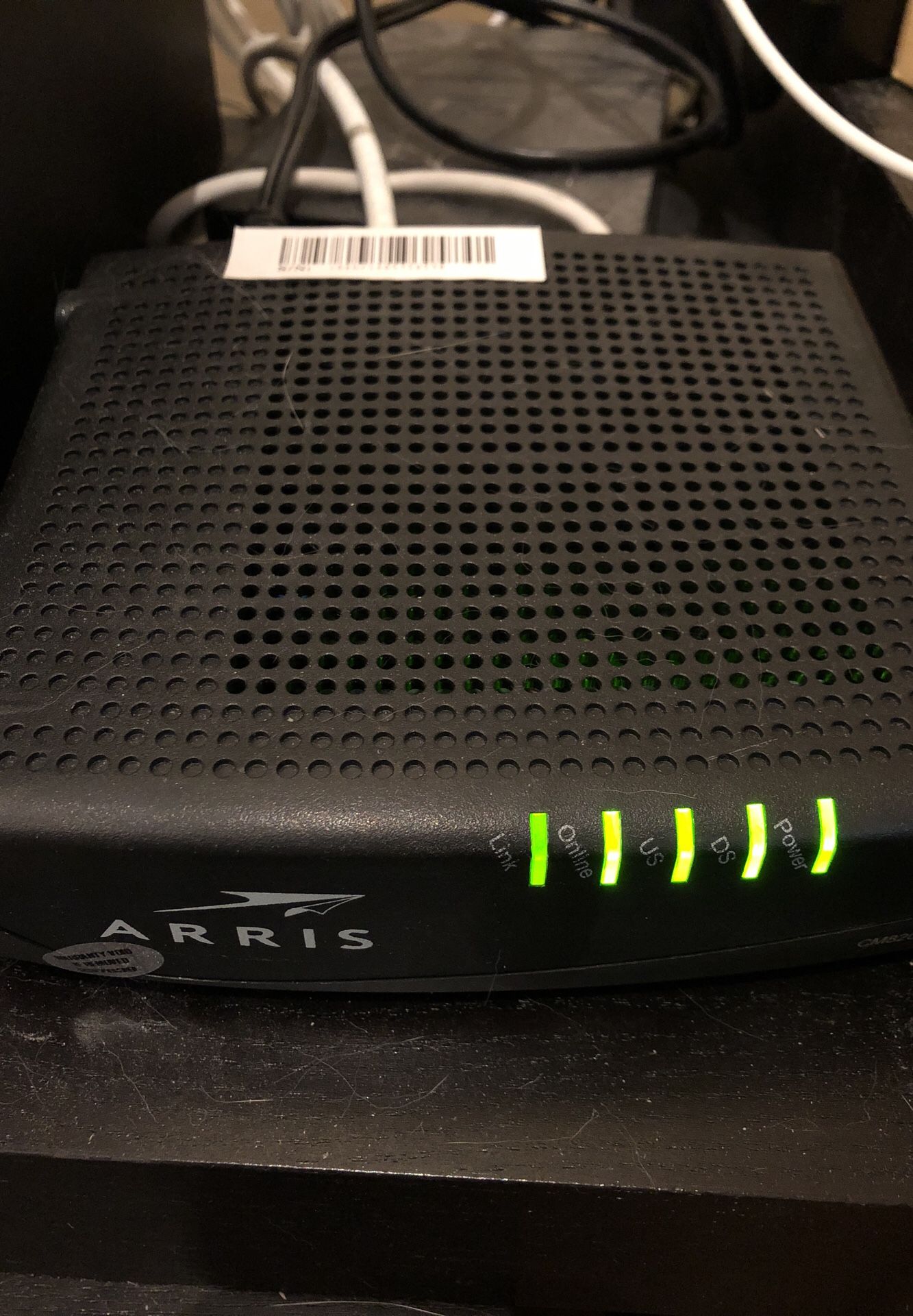 Arris CM820A Cable Modem RCN - stop renting modem, it’s cheaper!