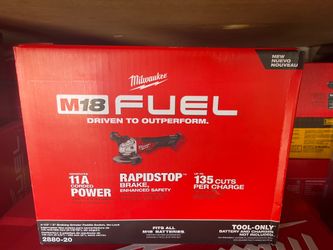 MILWAUKEE M18FUEL  4-1/2”GRINDER #2880-20 new (( tool only ))