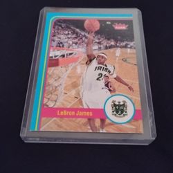Rare Old 2012 LeBron James Retro Basketball Card Fleer #2 - Perfect Condition 
