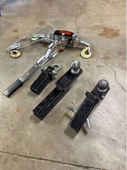 Trailer hitches and Winch
