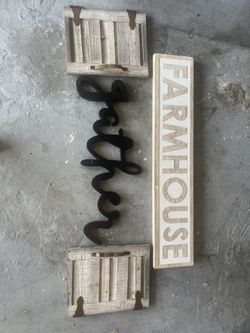 Large Farmhouse Wall Decor