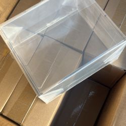 Acrylic box for pokemon elite trainer box with magnetic lid