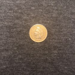 Gold 1904 Indian Head Penny