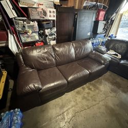Italsofa Italian Leather Couch