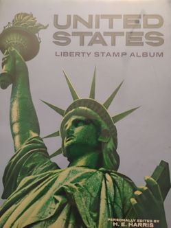 United States liberty stamp album