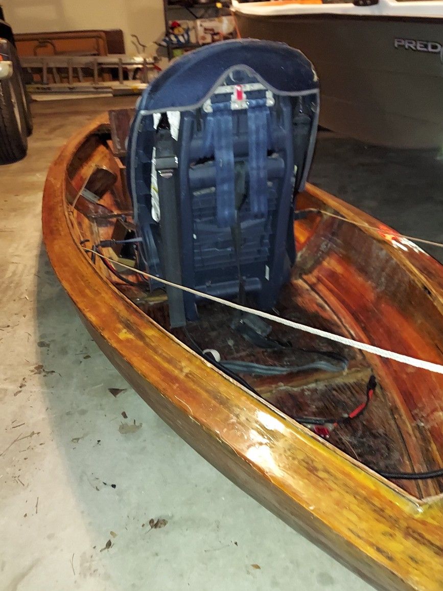 1986 Lanier one man cedar plank boat one man creek boat for Sale in