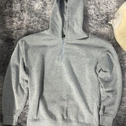 Grey Quarter Zip