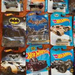 Batman Hot Wheels Batmobile Collection 