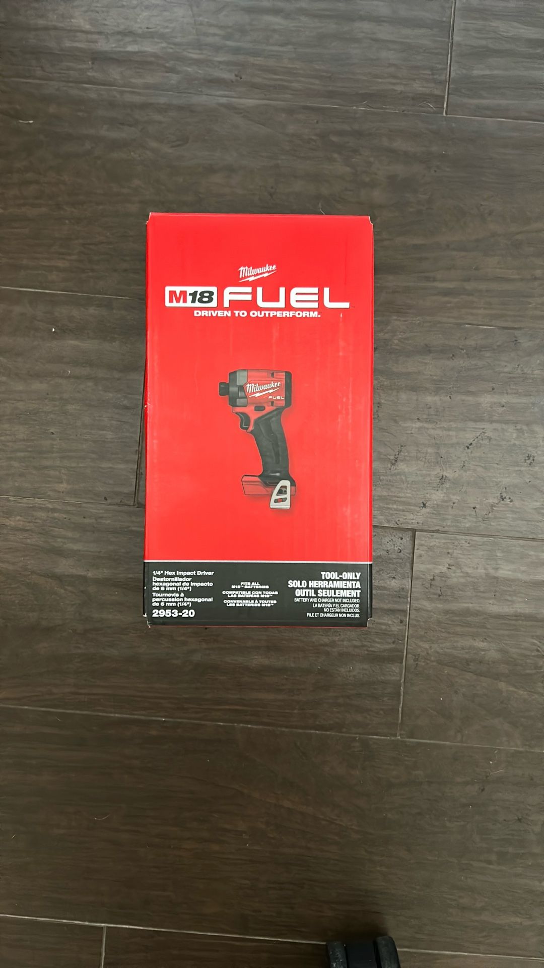 Milwaukee M18 Fuel Hex Impact Driver 1/4” Model# 2953-20 (Tool Only)