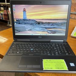 DELL Precision 7510 15.6" Laptop Intel Core i7-6820HQ 2.70GHz Quad Core 32GB RAM 1TB SSD