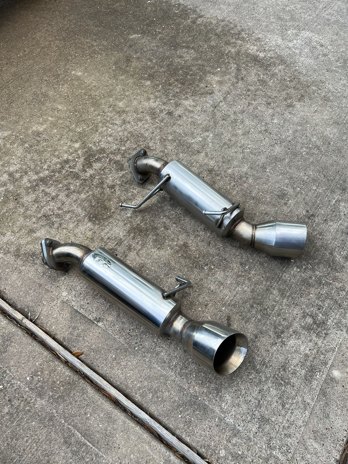 G37/370Z Top Speed Pro 1 Exhaust Axle Back