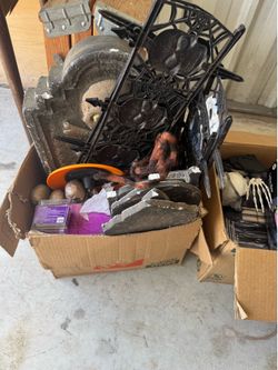 3 pc Box of Halloween Decorations