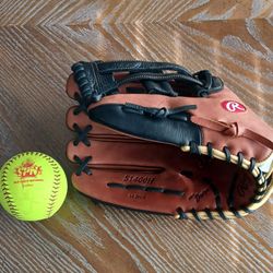 Rawlings Baseball Glove 14" Left Handed