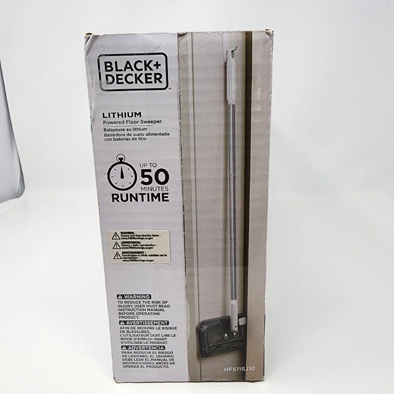 Black & Decker Cordless Powered Floor Sweeper for Sale in Kirkwood