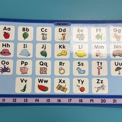 Alphabet, Color, Shape, Number, Learning Boards