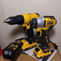 Dewalt 20v Drill And Impact Driver Brushless 12v