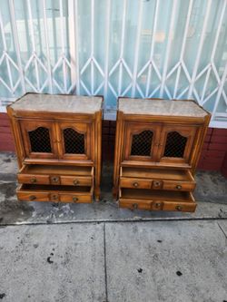 Vintage Pair of nightstands