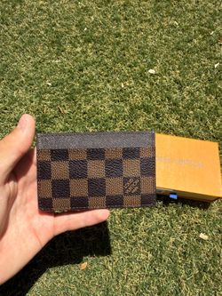 ($40) Brown LV Card Holder w/box