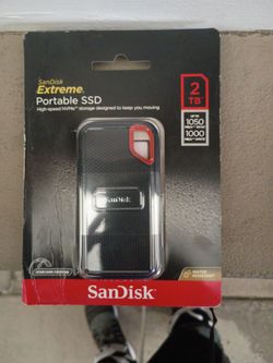 Sandisk extreme SSD