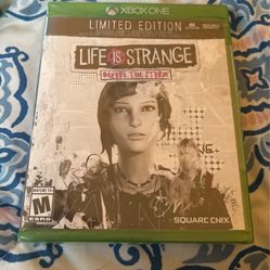 Life Is Strange Before The Storm Limited Edition For Xbox One Rated M For Mature