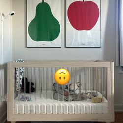 Babyletto Crib + Newton Crib Mattress