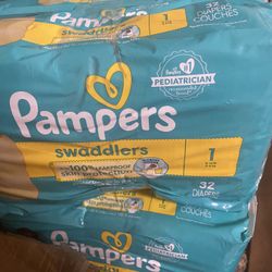 Pampers Size 1 New 2 Bags For $29