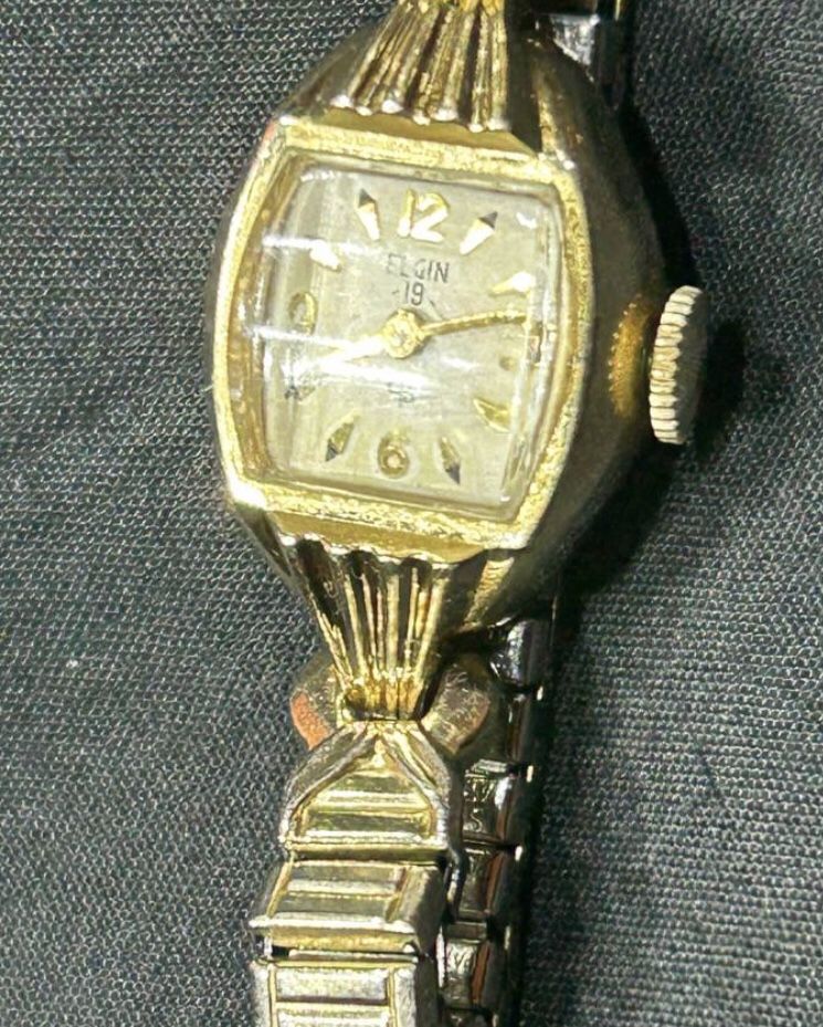 Elgin 10k Gold Filled Watch 10k Gold Filled Elgin Wind Up Watch!
