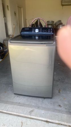 Samsung stainless steel washer