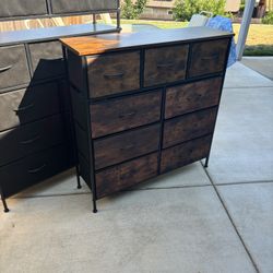 Brown dresser comoda cajonera 