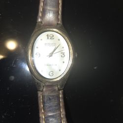 Woman Ecclissi Sold Sterling Pearl Dial 24mm