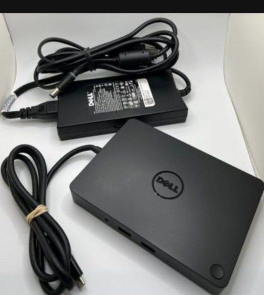 Dell WD15 / K17a Docking Station, HDMI, DP, USB, Mini DP Ports