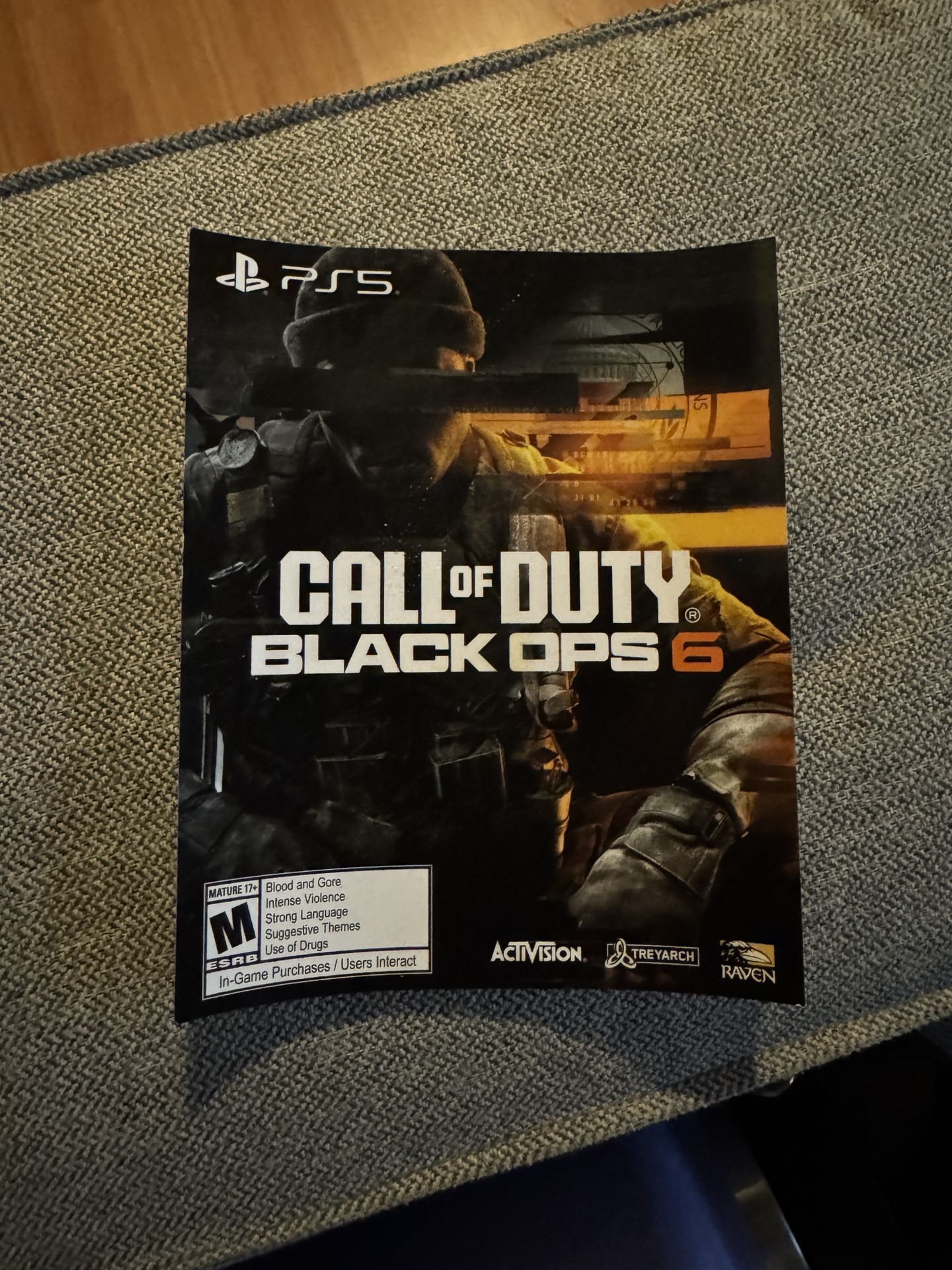 PS5 Call of Duty Black Ops 6